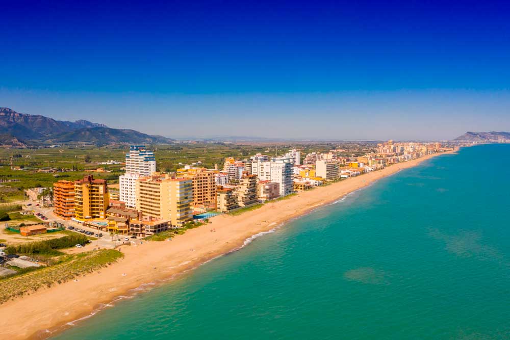 Playa Tavernes Valencia